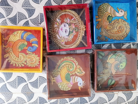 Tanjore Theme Trays!!!