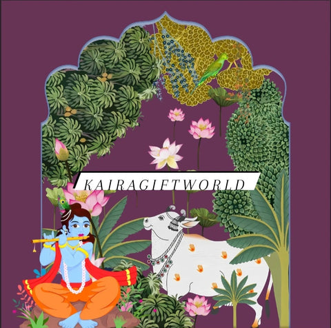 Krishna Backdrop cloth