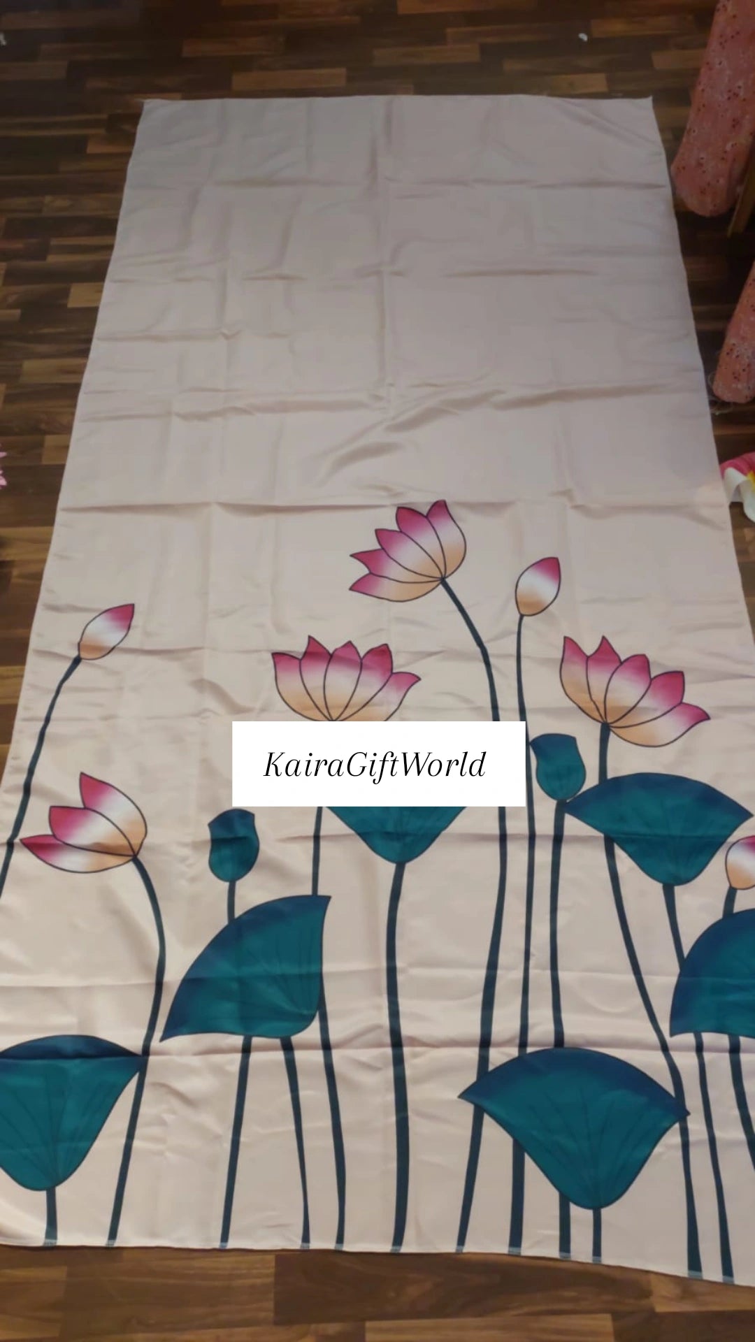 Lotus backdrop cloth