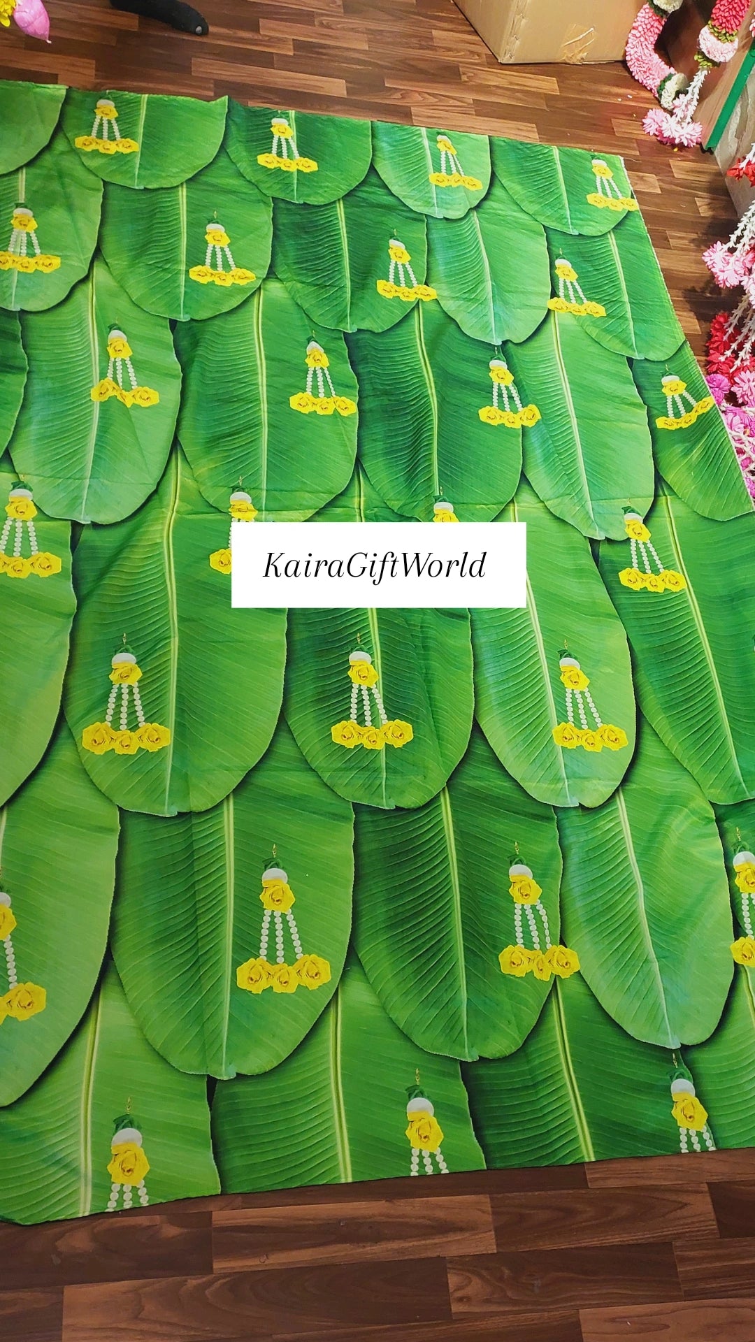 Banana Tree Backdrop cloth