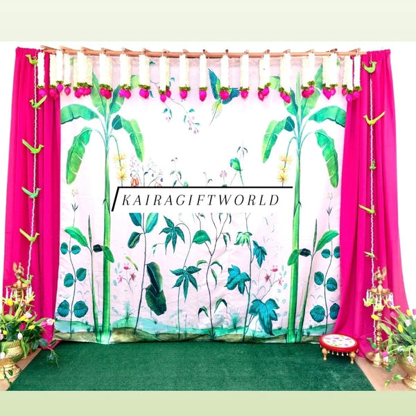 Peacock Backdrop Set – KairaGiftWorld