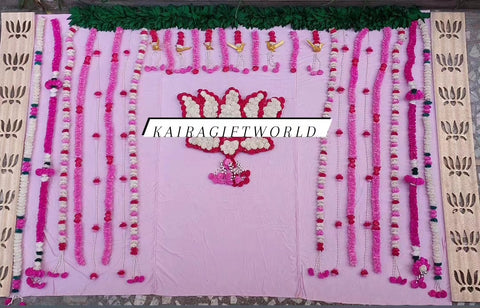 Lotus Seemantham/Baby Shower Backdrop Set!!!