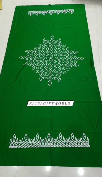 Satin Kolam/ Muggu Backdrop Cloth